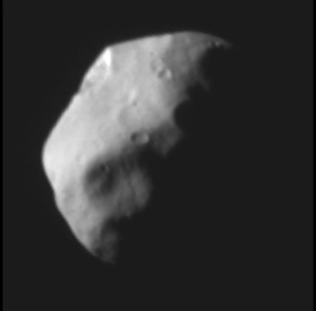 Pluto's small moon Nix, from New Horizons.