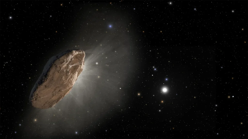 'Oumuamua discovered